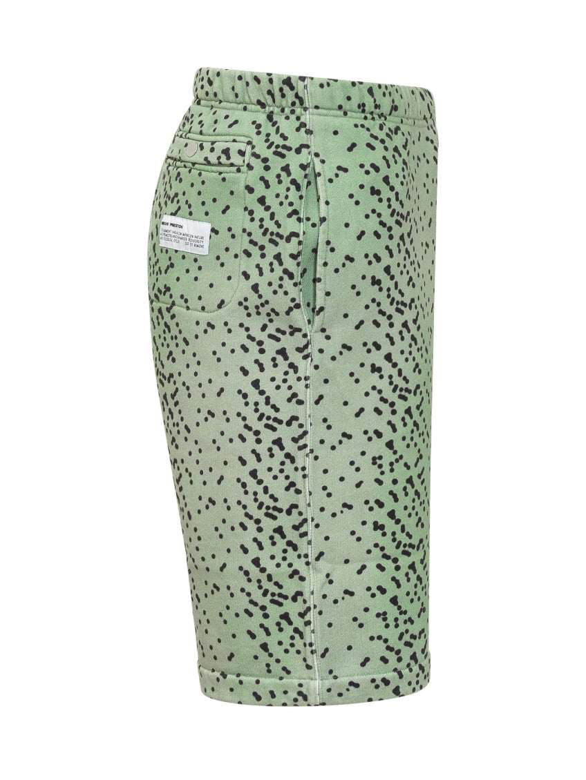 Green Printed Shorts 2