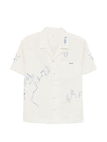 White Regular Stripes Shirt 1