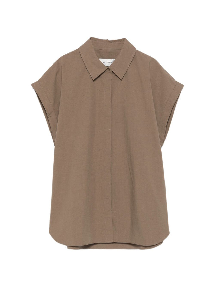 Brown Regular Solid Shirt 1