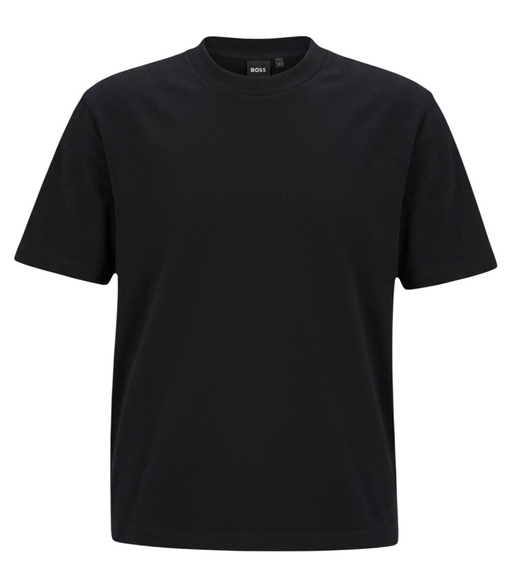 Black Logo Crew Neck T-Shirt 1
