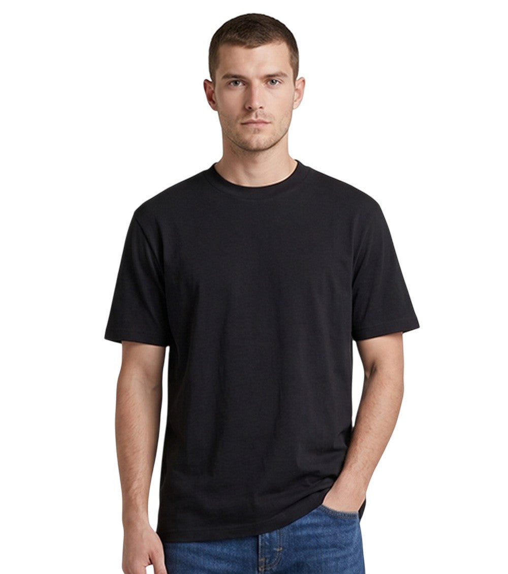 Black Logo Crew Neck T-Shirt 2