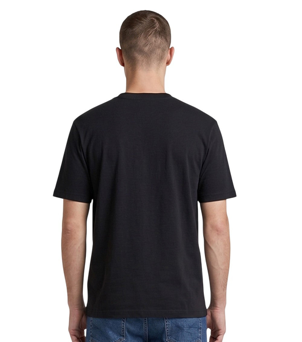 Black Logo Crew Neck T-Shirt 3