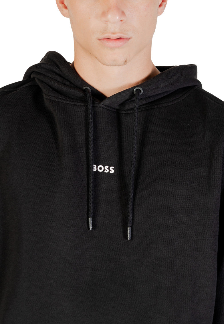Black Solid Hoodie 2