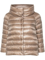Beige Sofia Short Down Jacket 1