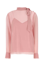 Light Pink Crepe Blouse 1