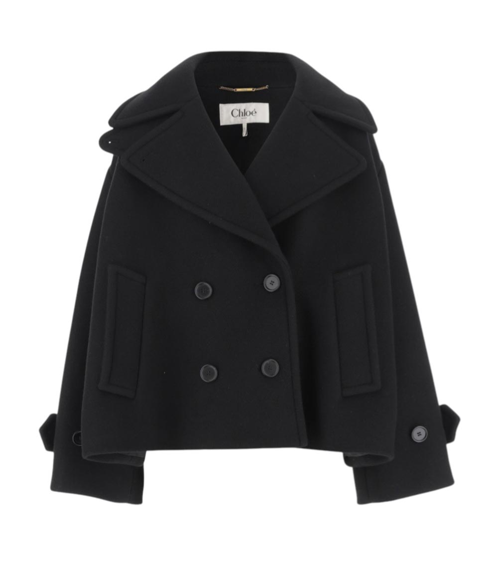 Black Wool Jacket 1