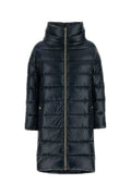 Navy Blue Nylon Matilde Down Jacket 1