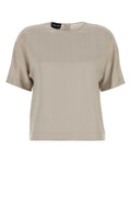 Grey Satin T-Shirt 1