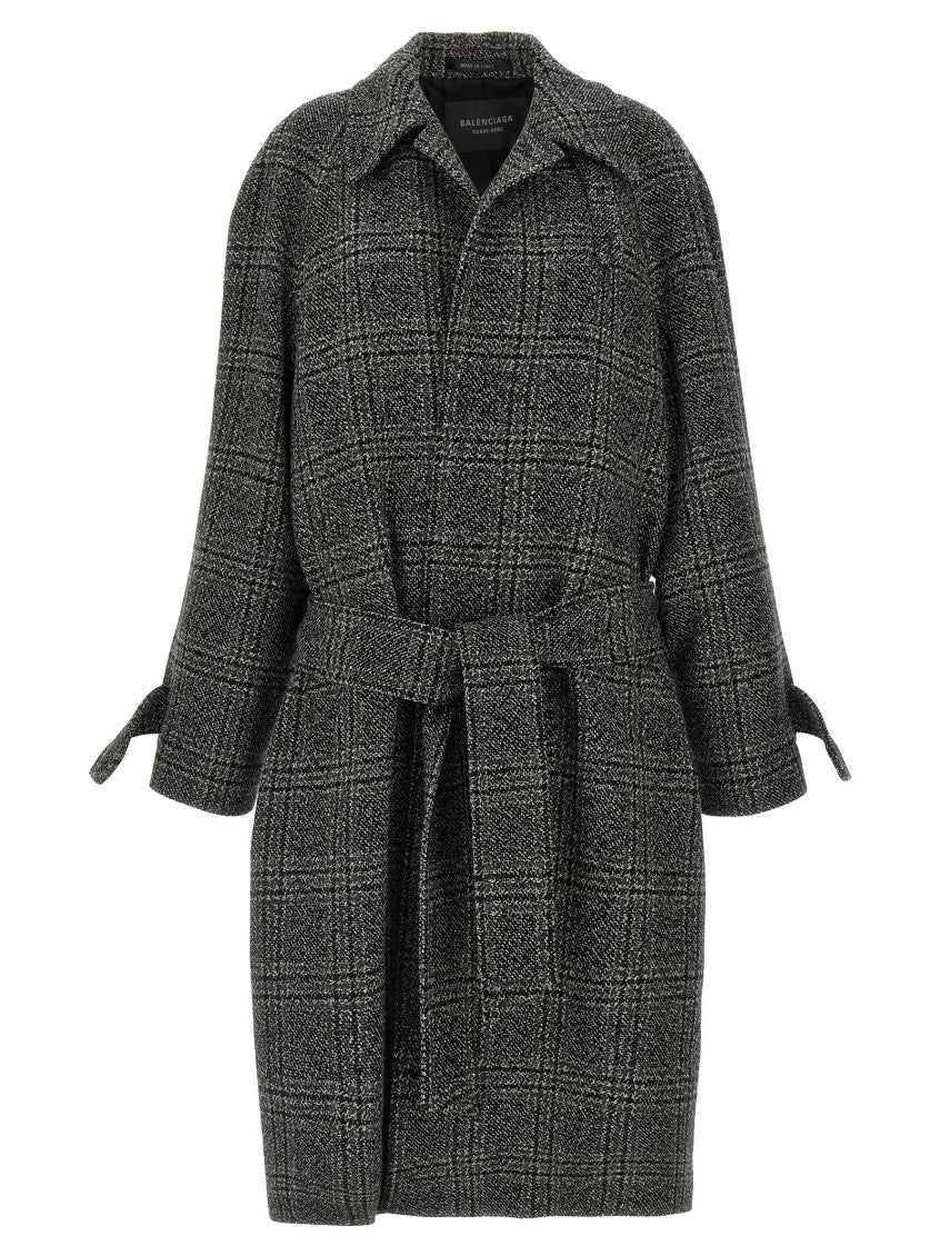 Black One Layer Coat 1