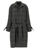 Black One Layer Coat 1