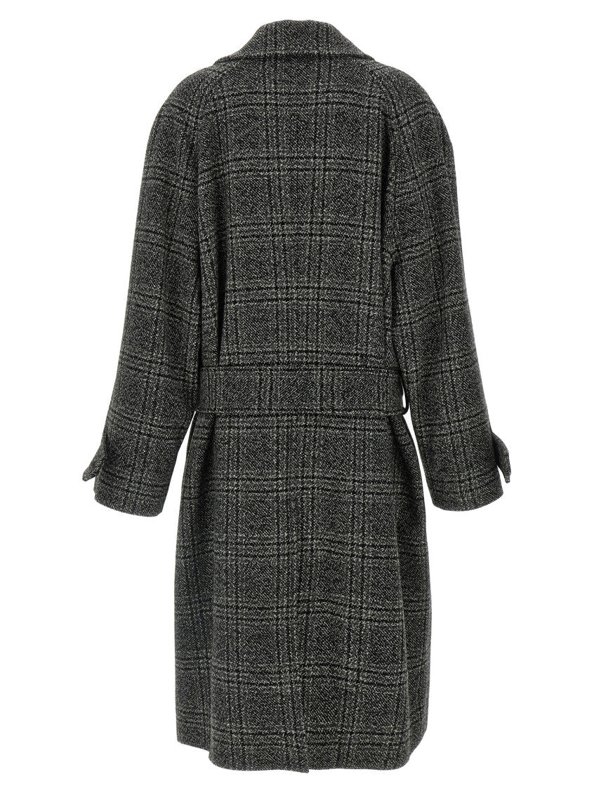 Black One Layer Coat 2