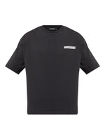 Black Crewneck Printed T-Shirt 1