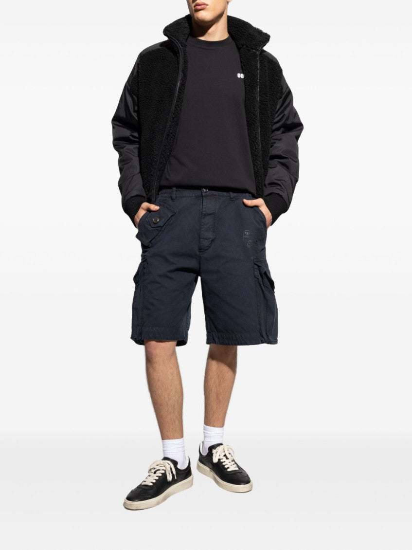 Black Crewneck Printed T-Shirt 5