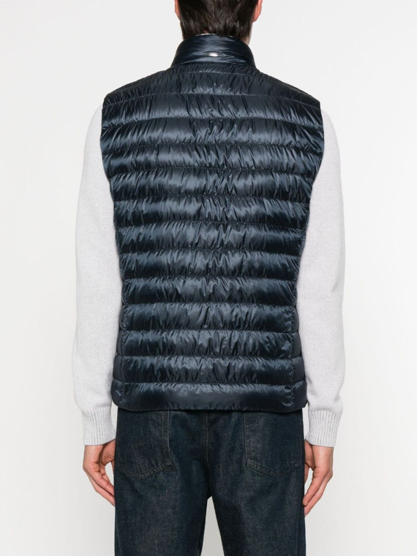 Blue Nylon Vest 3