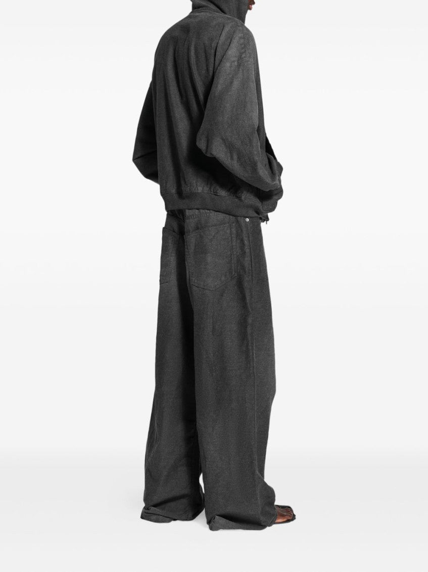 Grey Trompe L'oeil Sweatpants 2