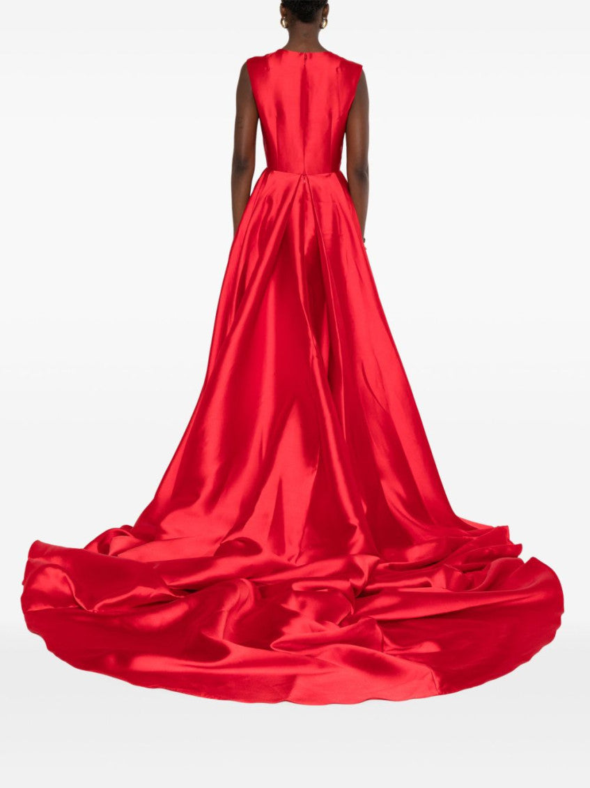 Red Larsen maxi dress 5