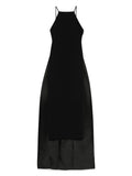 Black Ulla maxi dress 1