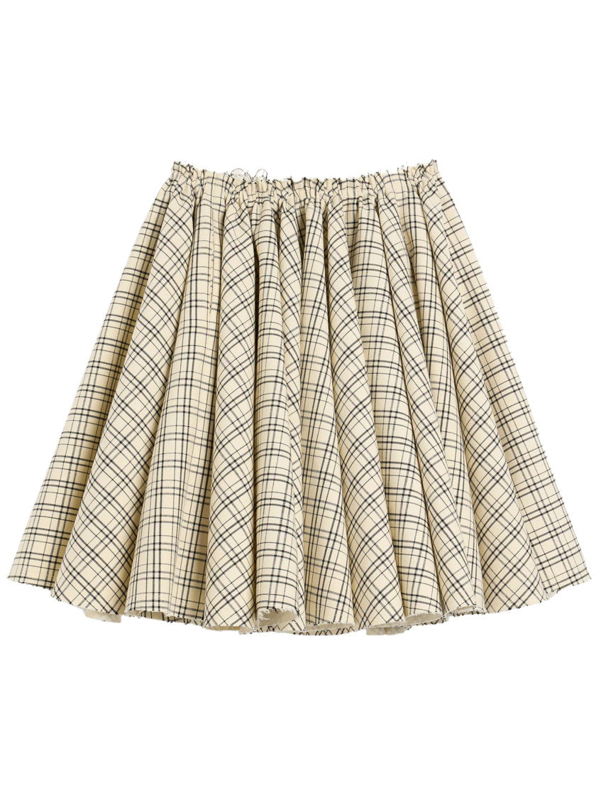 Beige Midi skirt 1