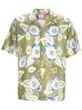 Green Relaxed Floral Shirt 1