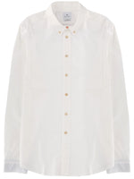 White Tailored Solid Shirt 1