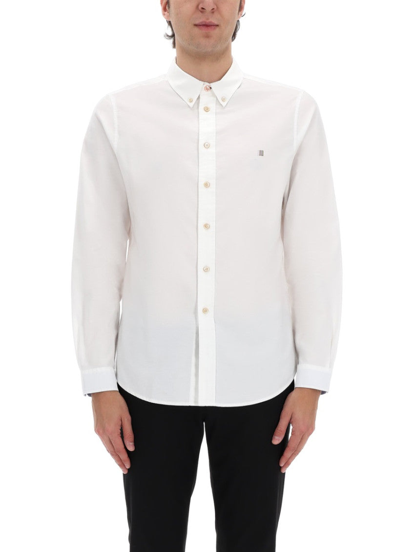 White Tailored Solid Shirt 3