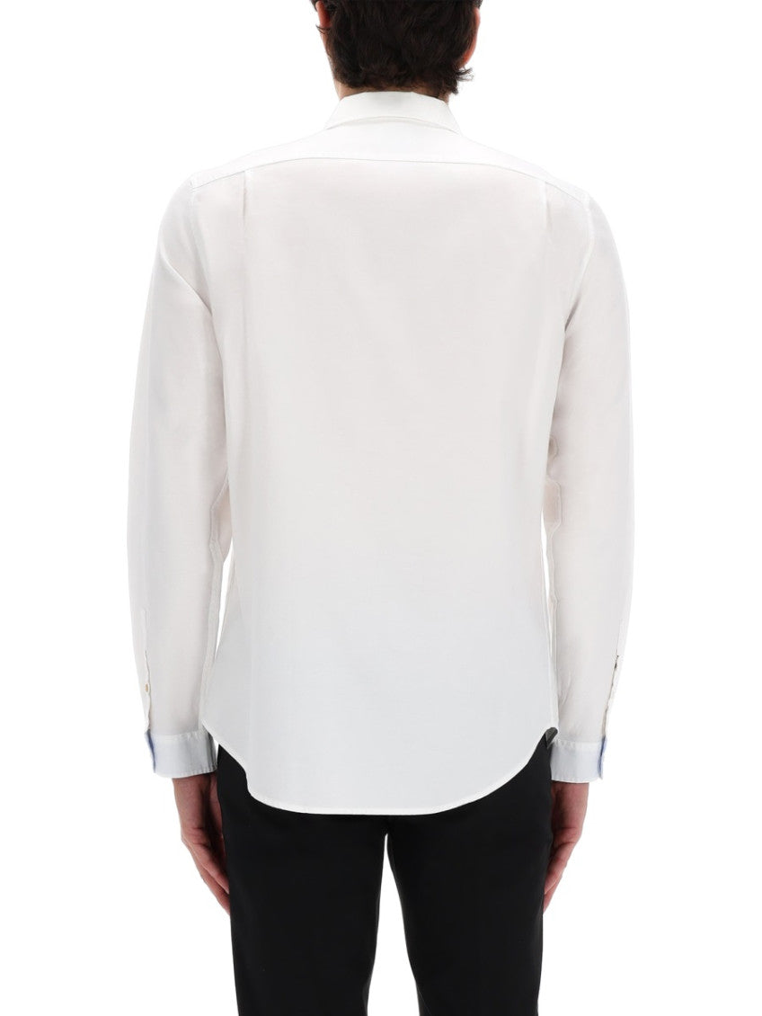 White Tailored Solid Shirt 4