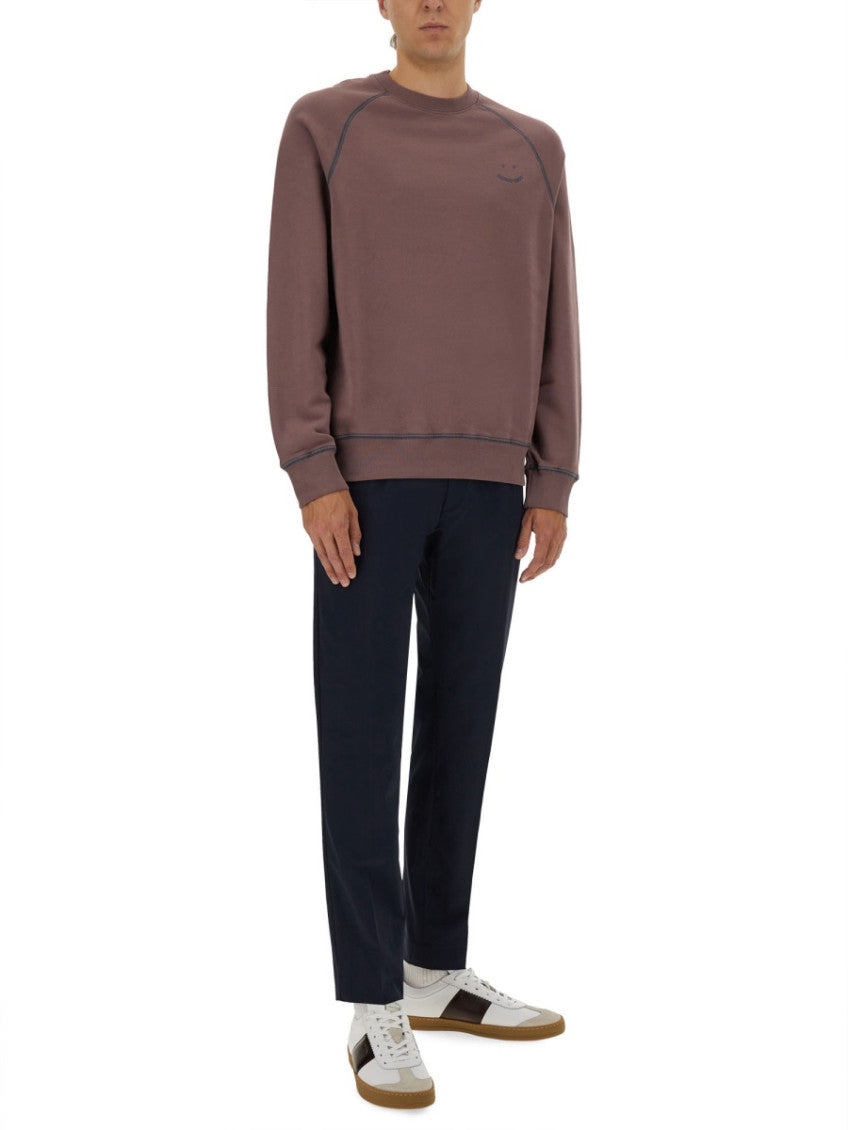 Purple Crew Neck Sweatshirt 2