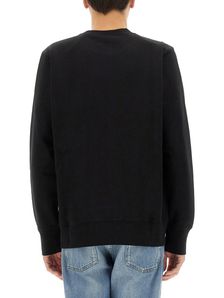 Black Regular Graphic Sweatshirt 3