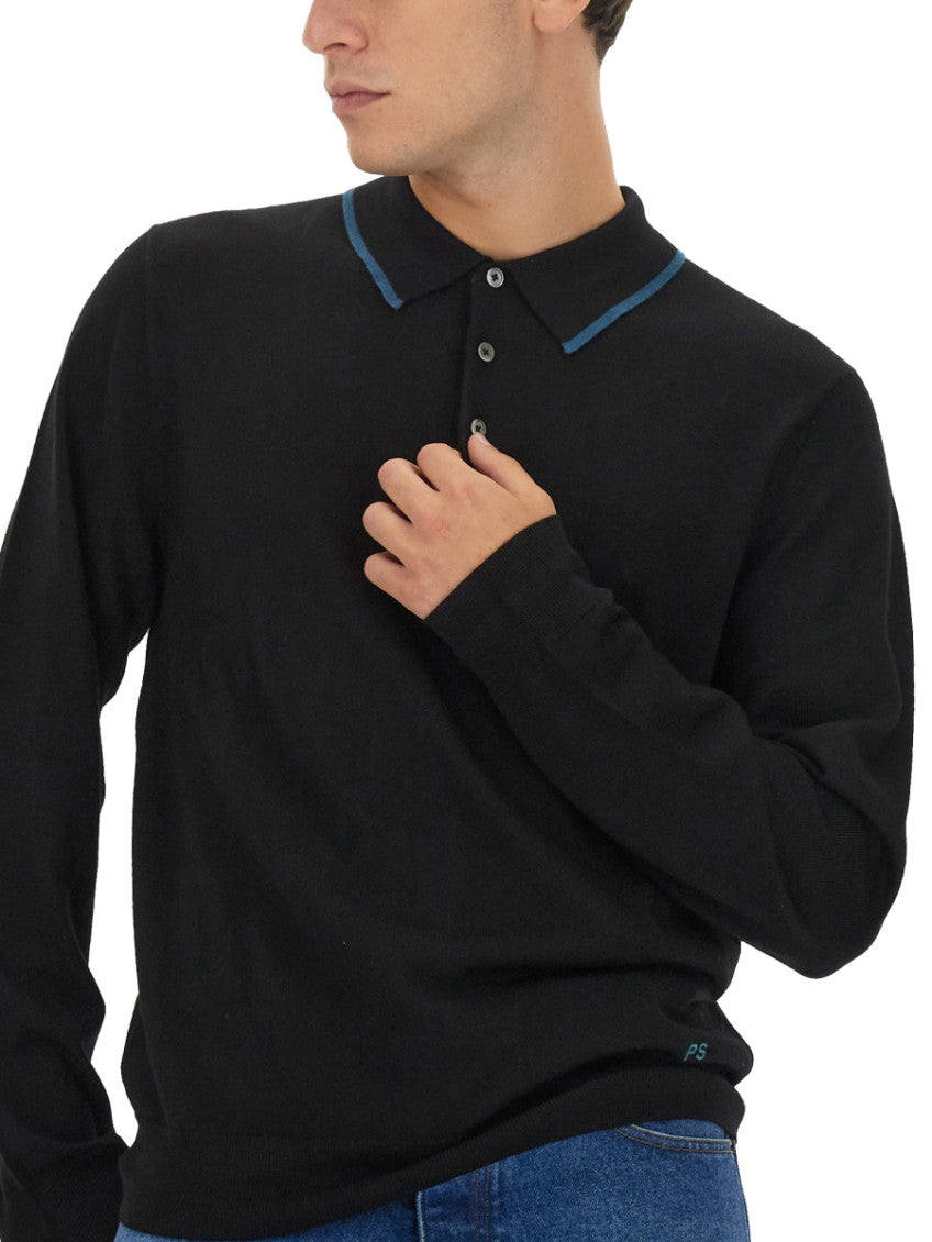 Black Shirt Collar Polo 4