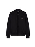 Black Logo Bomber Jacket 1