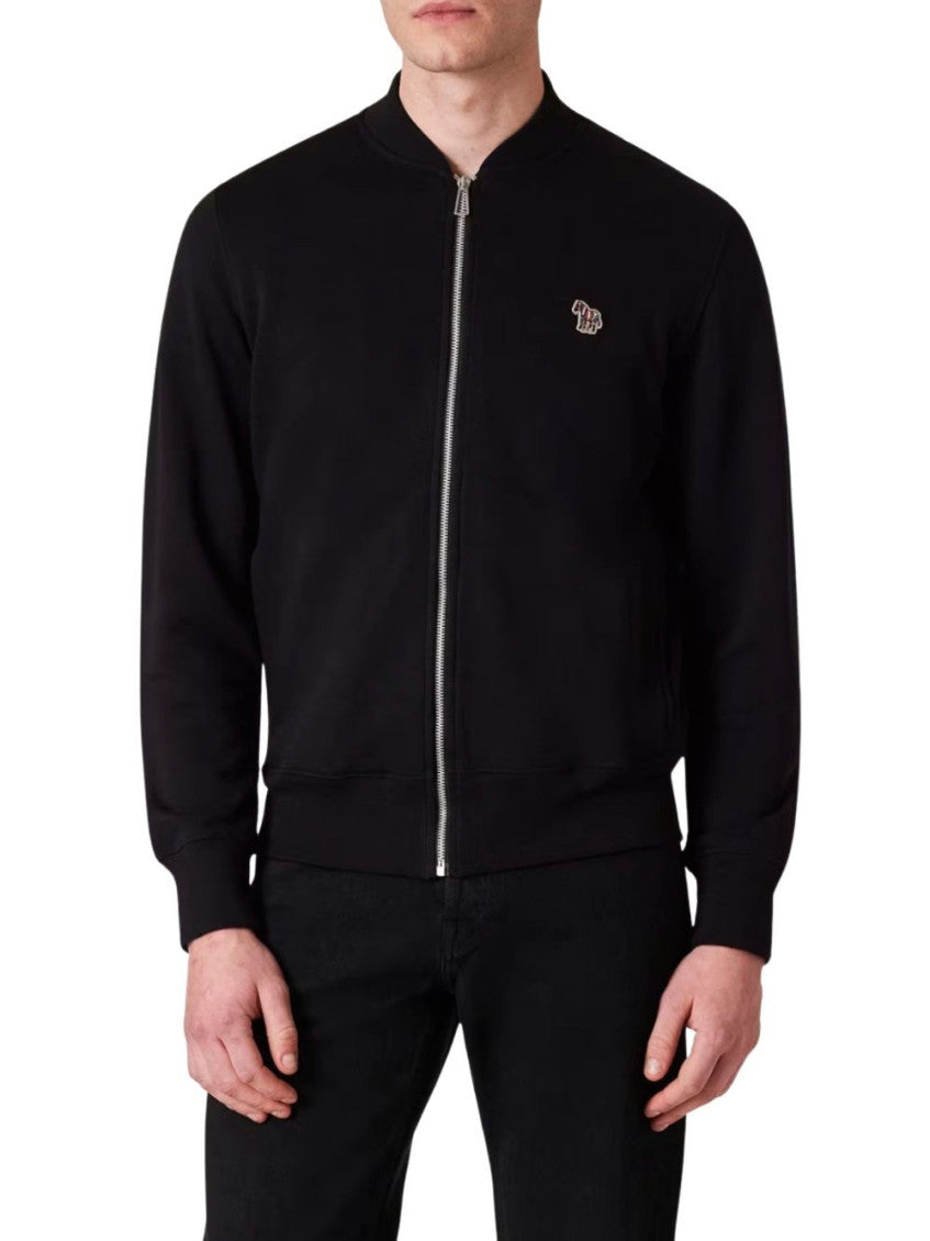 Black Logo Bomber Jacket 2