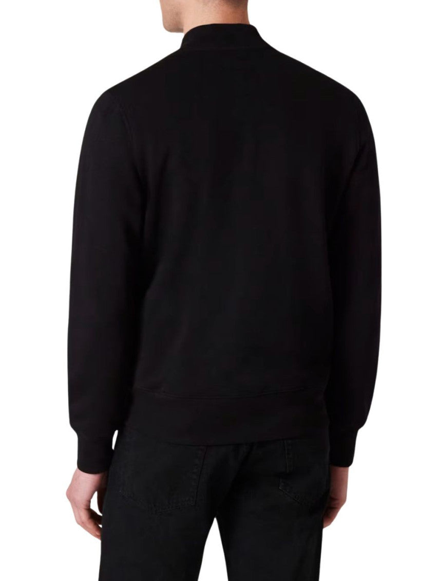 Black Logo Bomber Jacket 4