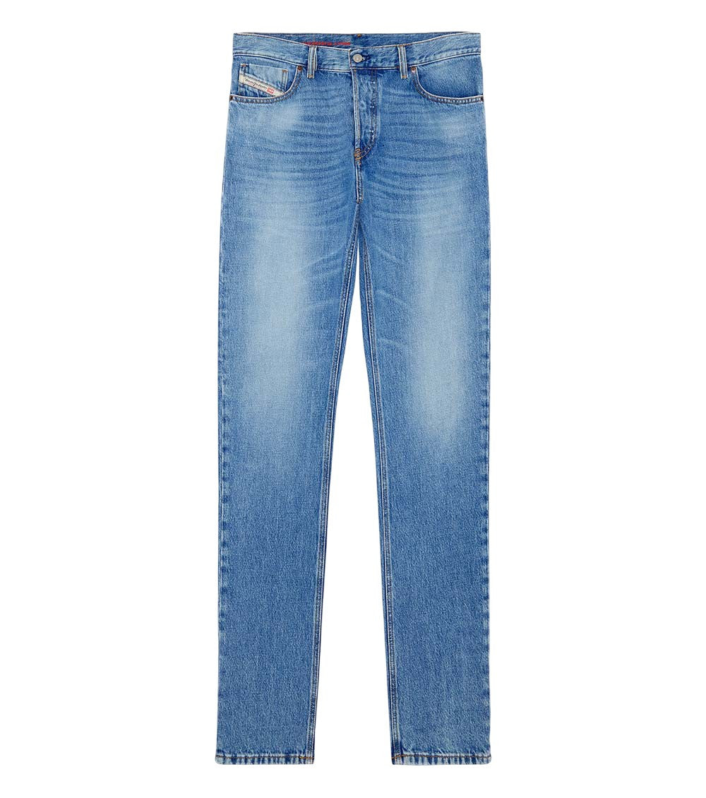 Light Blue Slim Solid Jeans 1
