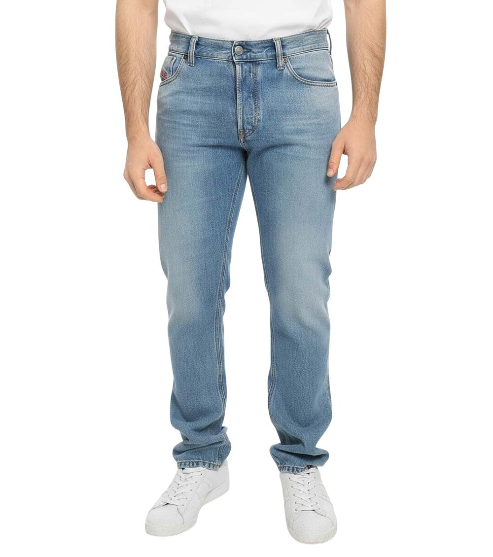 Light Blue Slim Solid Jeans 2