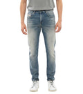 Blue Mid Rise Jeans 1