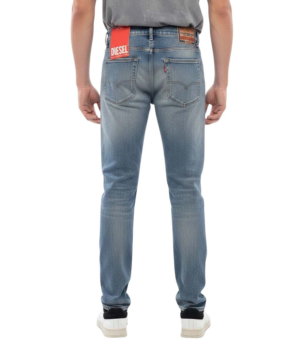 Blue Mid Rise Jeans 2