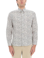 White Regular Printed Shirt 1