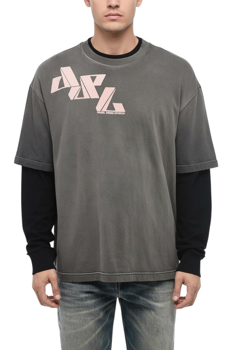 Grey Crew Neck T-Shirt 1
