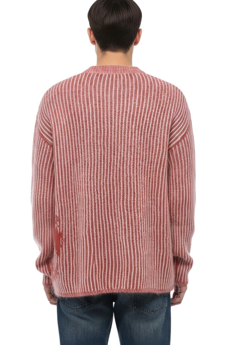Red Crew Neck Sweater 2