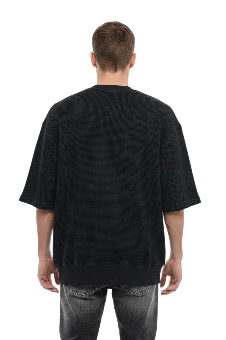 Black Crew Neck T-Shirt 2