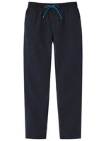 Navy Blue Drawstring Trousers 1