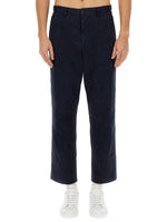 Navy Blue Straight Trousers 1