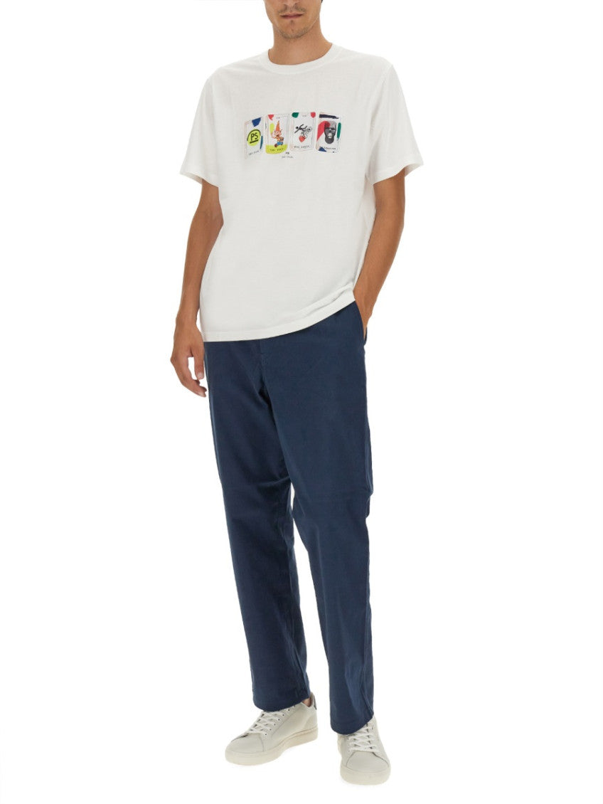 Blue Flat Front Pants 2