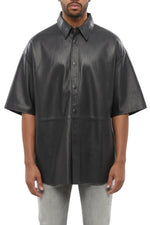 Black Oversized Solid Shirt 1