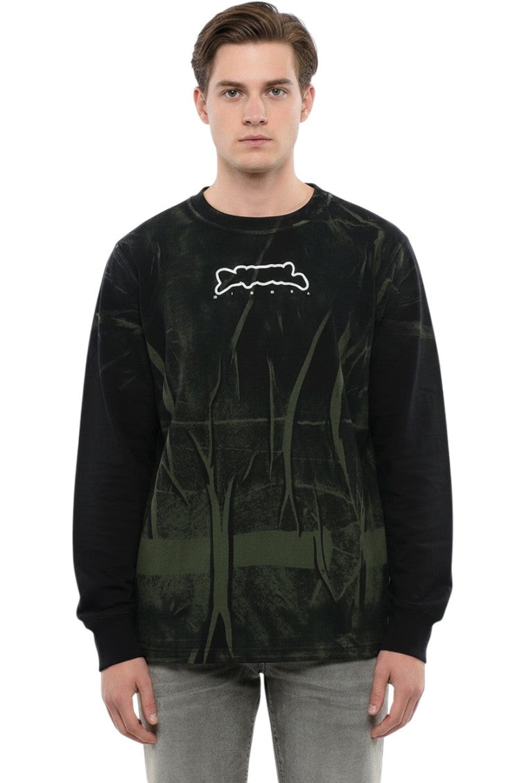 Black Full Sleeves T-Shirt 1