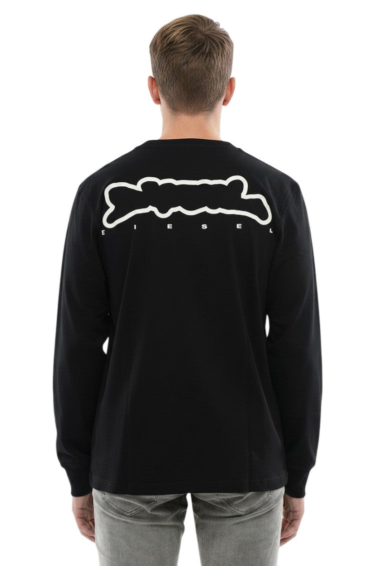 Black Full Sleeves T-Shirt 2