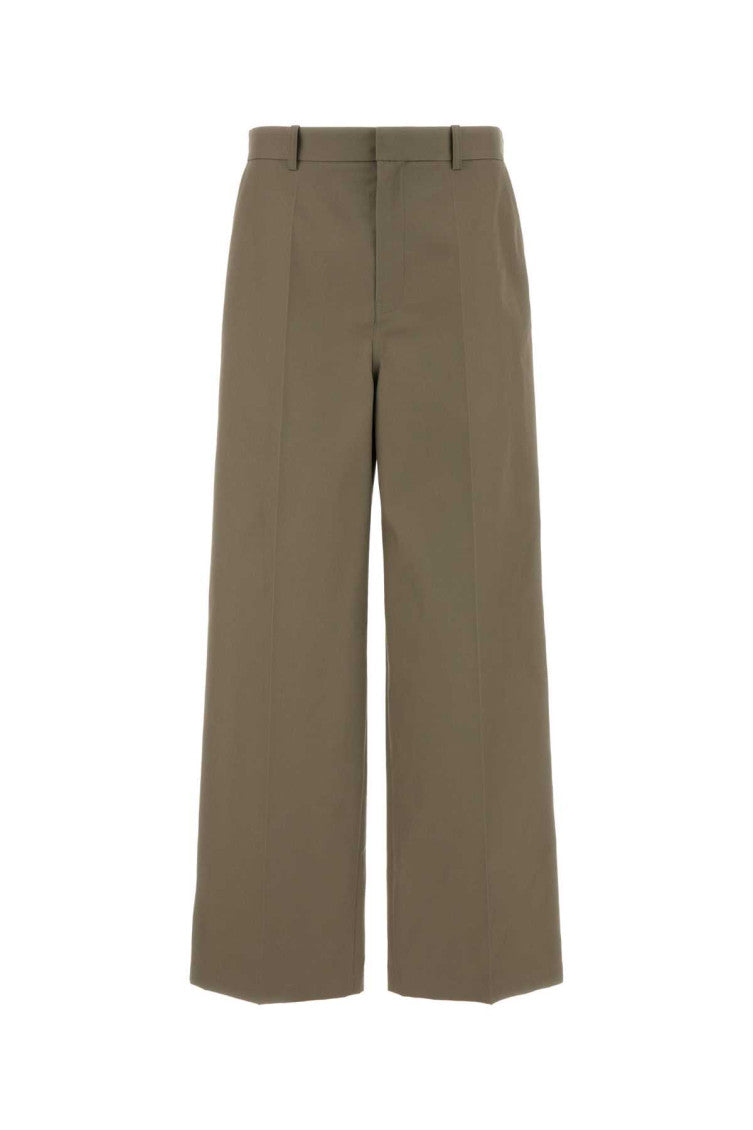 Taupe Loose Chino Pants 1