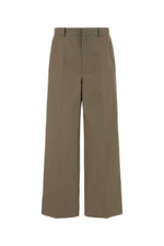 Taupe Loose Chino Pants 1