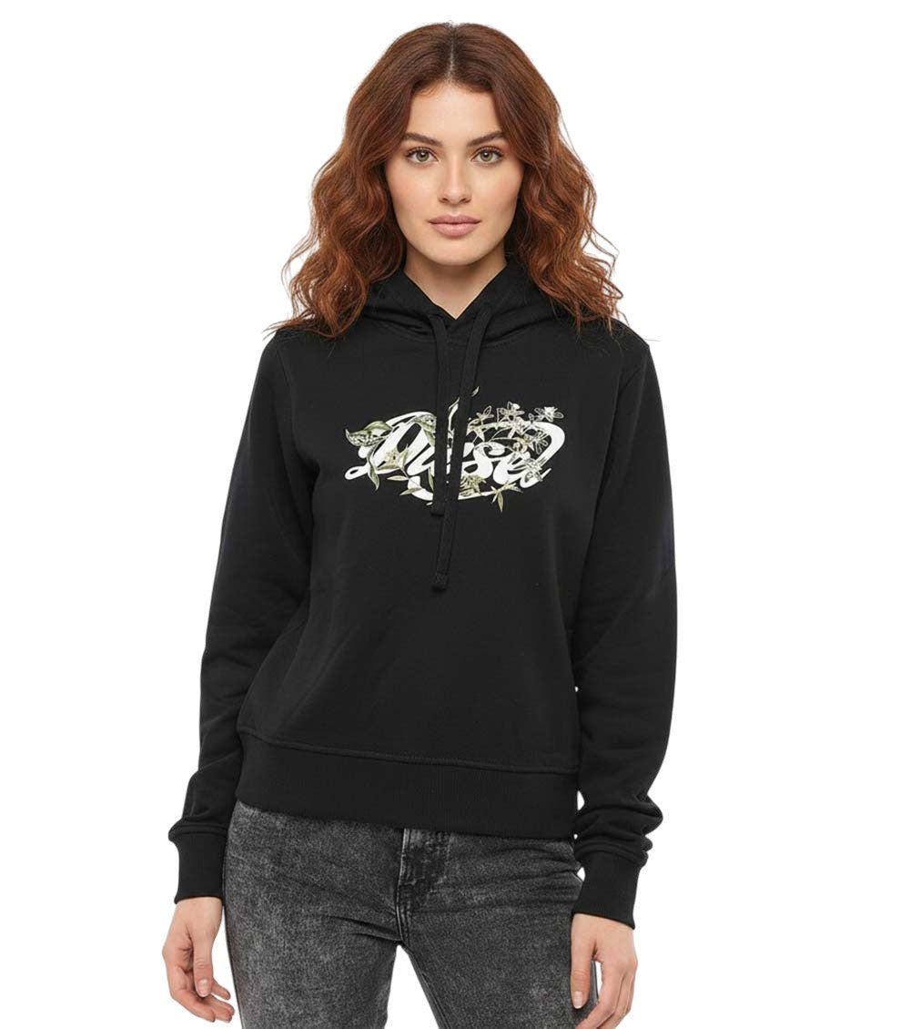 Black Graphic Hoodie 1