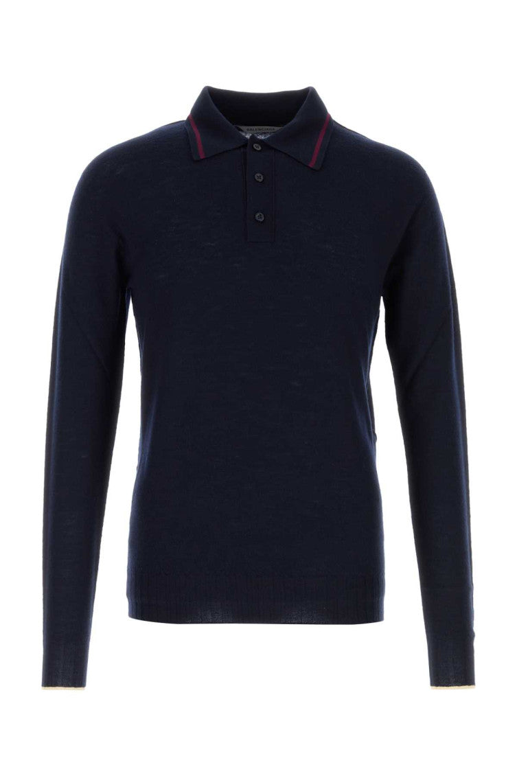 Navy Blue Solid Polo 1